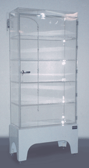 Clear Polycarbonate Cabinet on Stand, with N2 Purge